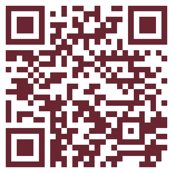 QR code for RBV Volleyball website — Rancho Buena Vista High School
